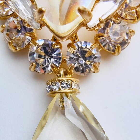 NWT J.CREW OVERSIZED CRYSTAL STATEMENT EARRINGS - Picture 7 of 11